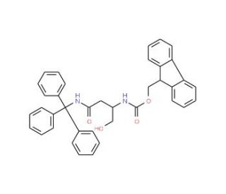 Fmoc-L-Asparaginol(Trt) (CAS 161529-14-2) - chemical structure image