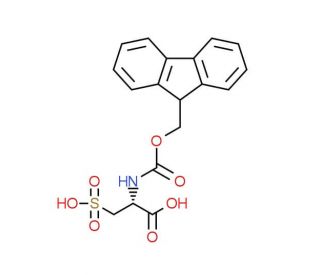Fmoc-L-cysteic acid (CAS 751470-47-0) - chemical structure image
