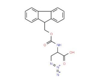 Fmoc-L-Dap(N3)-OH (CAS 684270-46-0) - chemical structure image