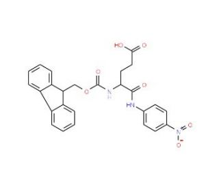 Fmoc-L-Glu-pNA (CAS 185547-51-7) - chemical structure image