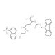 Fmoc-L-glutamic acid-gamma-[beta-(5-naphthyl sulfonic acid)-ethylenediamine] ester (CAS 193475-66-0) - chemical structure ima