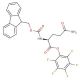 Fmoc-L-glutamine pentafluorophenyl ester (CAS 86061-00-9) - chemical structure image