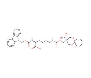 Fmoc-L-Lys(Tnm)-OH (CAS 251316-95-7) - chemical structure image