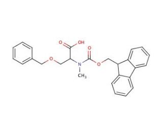 Fmoc-L-MeSer(Bzl)-OH (CAS 84000-14-6) - chemical structure image
