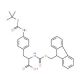 Fmoc-L-Phe(4-NHBoc)-OH (CAS 174132-31-1) - chemical structure image