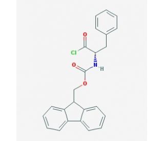 Fmoc-L-phenylalanyl chloride (CAS 103321-57-9) - chemical structure image