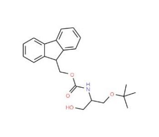 Fmoc-L-Serinol(tBu) (CAS 198561-87-4) - chemical structure image