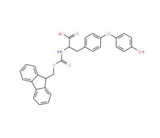 Fmoc-L-thyronine (CAS 1354485-04-3) - chemical structure image