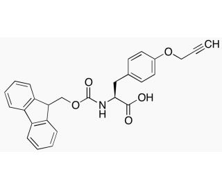 Fmoc-L-Tyr(propargyl)-OH (CAS 1204595-05-0) - chemical structure image