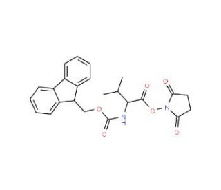 Fmoc-L-Val-OSu (CAS 130878-68-1) - chemical structure image