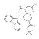 Fmoc-N-(1-Boc-piperidin-4-yl)glycine (CAS 269078-80-0) - chemical structure image