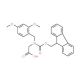 Fmoc-N-(2,4-dimethoxybenzyl)-Gly-OH (CAS 166881-42-1) - chemical structure image