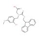 Fmoc-N-(2-hydroxy-4-methoxy-benzyl)-Gly-OH (CAS 148515-78-0) - chemical structure image