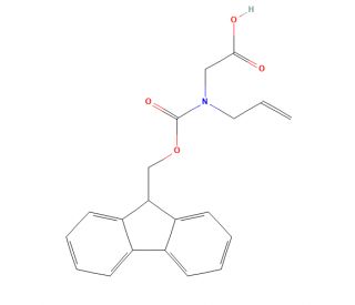 Fmoc-N-(allyl)-glycine (CAS 222725-35-1) - chemical structure image