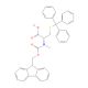 Fmoc-N-Me-Cys(Trt)-OH (CAS 944797-51-7) - chemical structure image