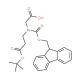 Fmoc-N-(tert-butyloxycarbonylethyl)glycine (CAS 174799-89-4) - chemical structure image