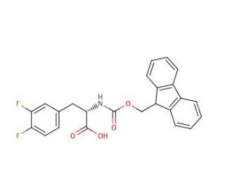 Fmoc-Phe(3,4-F2)-OH (CAS 198560-43-9) - chemical structure image
