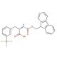 Fmoc-Phe(3-CF3)-OH (CAS 205526-27-8) - chemical structure image