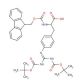 Fmoc-Phe(4-Boc2-guanidino)-OH (CAS 187283-25-6) - chemical structure image