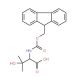 Fmoc-(R)-2-amino-3-hydroxy-3-methylbutanoic acid - chemical structure image