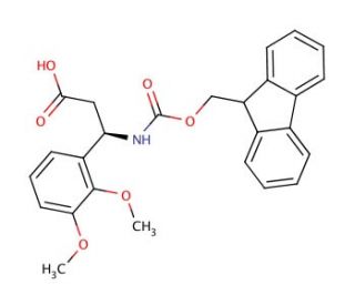 Fmoc-(R)-3-amino-3-(2,3-dimethoxyphenyl)propionic acid (CAS 511272-39-2) - chemical structure image