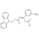Fmoc-(R)-3-amino-3-(3-cyanophenyl)propionic acid (CAS 517905-91-8) - chemical structure image