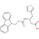 Fmoc-(R)-3-amino-3-(3-thienyl)propionic acid (CAS 511272-46-1) - chemical structure image