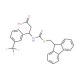 Fmoc-(R)-3-amino-3-(3-trifluoromethylphenyl)propionic acid (CAS 517905-87-2) - chemical structure image