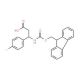 Fmoc-(R)-3-amino-3-(4-fluorophenyl)propionic acid (CAS 479064-95-4) - chemical structure image