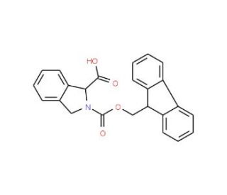 Fmoc-(R,S)-1,3-dihydro-2H-isoindole carboxylic acid (CAS 204320-59-2) - chemical structure image