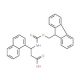 Fmoc-(R,S)-3-amino-3-(1-naphthyl)propionic acid (CAS 269078-77-5) - chemical structure image