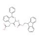 Fmoc-(R,S)-3-amino-N-1-carboxymethyl-2-oxo-5-phenyl-1,4-benzodiazepine (CAS 204322-85-0) - chemical structure image
