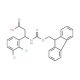 Fmoc-(S)-3-amino-3-(2,3-dichlorophenyl)propionic acid (CAS 501015-35-6) - chemical structure image