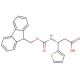 Fmoc-(S)-3-amino-3-(2-thienyl)propionic acid (CAS 507472-08-4) - chemical structure image