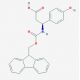 Fmoc-(S)-3-amino-3-(4-hydroxyphenyl)propionic acid (CAS 501015-33-4) - chemical structure image