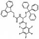 Fmoc-S-trityl-D-cysteine pentafluorophenyl ester (CAS 200395-72-8) - chemical structure image