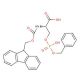 Fmoc-Ser(PO3BzlH)-OH (CAS 158171-14-3) - chemical structure image