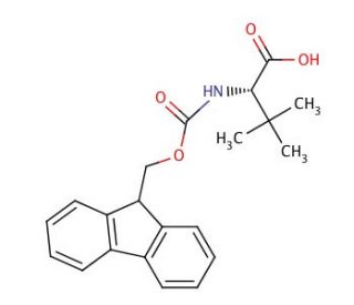 Fmoc-tBu-Gly-OH (CAS 132684-60-7) - chemical structure image