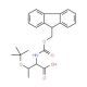 Fmoc-Thr(tBu)-OH (CAS 71989-35-0) - chemical structure image