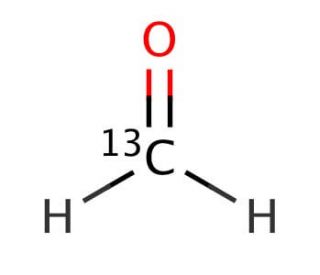 Formaldehyde-13C solution (CAS 3228-27-1) - chemical structure image
