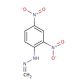 Formaldehyde-2,4-dinitrophenylhydrazone (CAS 1081-15-8) - chemical structure image