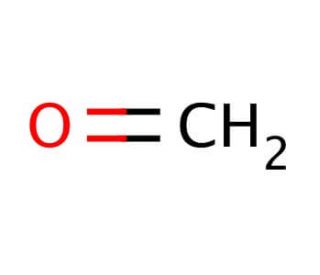Formaldehyde (CAS 50-00-0) - chemical structure image