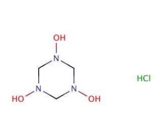 Formaldoxime trimer hydrochloride (CAS 62479-72-5 (free base)) - chemical structure image