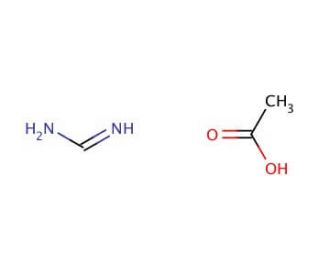 Formamidine acetate salt (CAS 3473-63-0) - chemical structure image