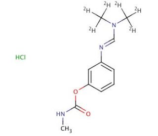 Formetanate-d6, Hydrochloride (CAS 1185240-24-7) - chemical structure image