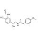 Formoterol (CAS 73573-87-2) - chemical structure image