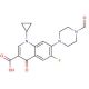 Formyl Ciprofloxacin (CAS 93594-39-9) - chemical structure image