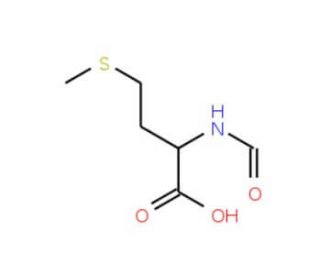 Formyl-DL-methionine (CAS 4309-82-4) - chemical structure image