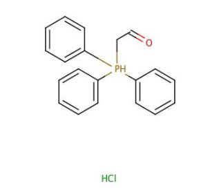 (Formylmethyl)triphenylphosphonium chloride (CAS 62942-43-2) - chemical structure image