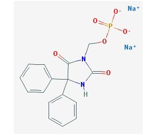Fosphenytoin disodium salt (CAS 92134-98-0) - chemical structure image